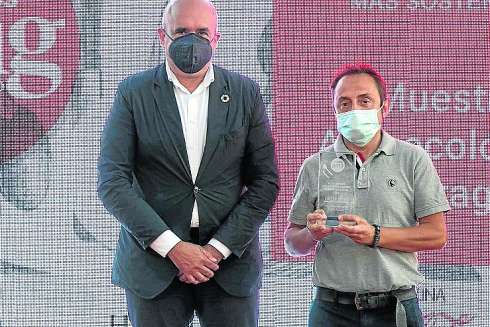 Rafa Gutiérrez con Fernando Anel